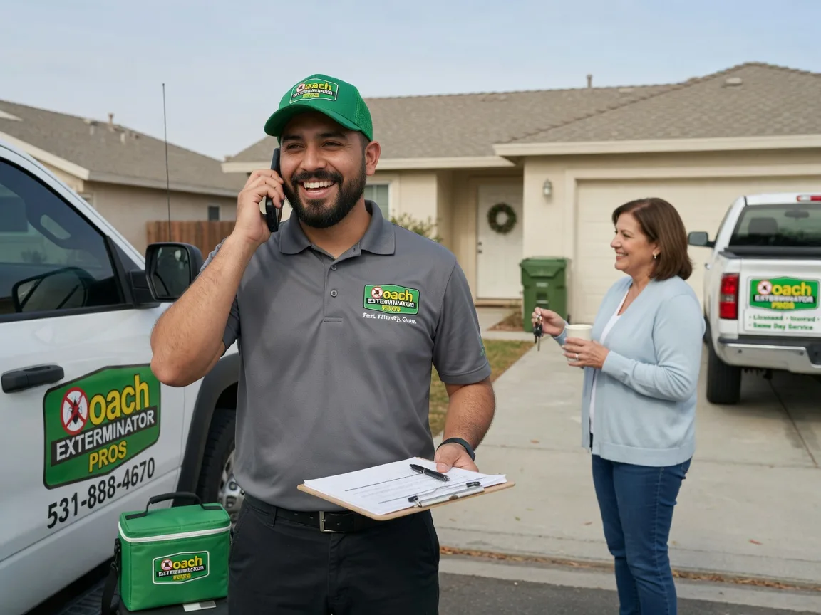 Pest Control Roach Exterminator Mark Center, OH FAQs